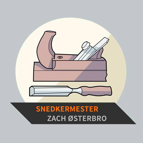 Snedkermester Zach Østerbro logo