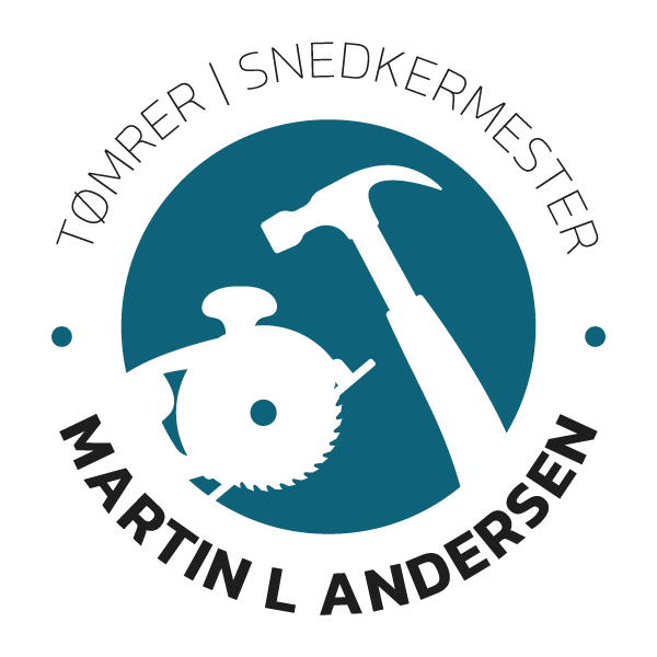 Tømrer/Snedkermester Martin L Andersen logo