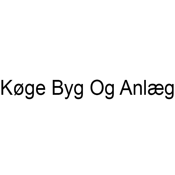 Køge Byg Og Anlæg
