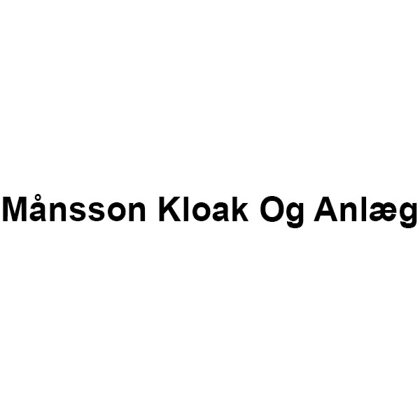 Månsson Kloak og Anlæg