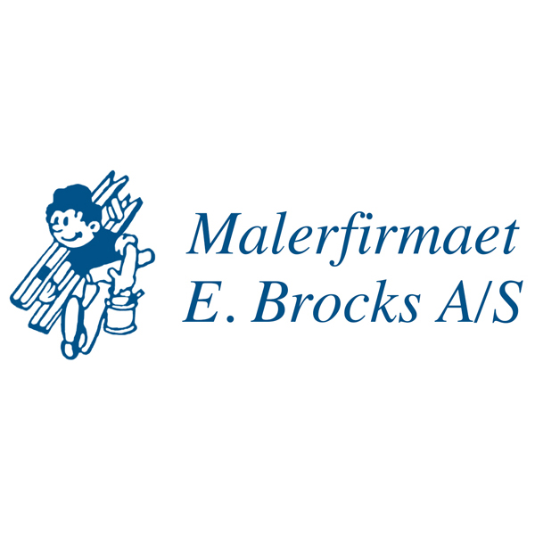 Malerfirmaet E. Brocks A/S logo