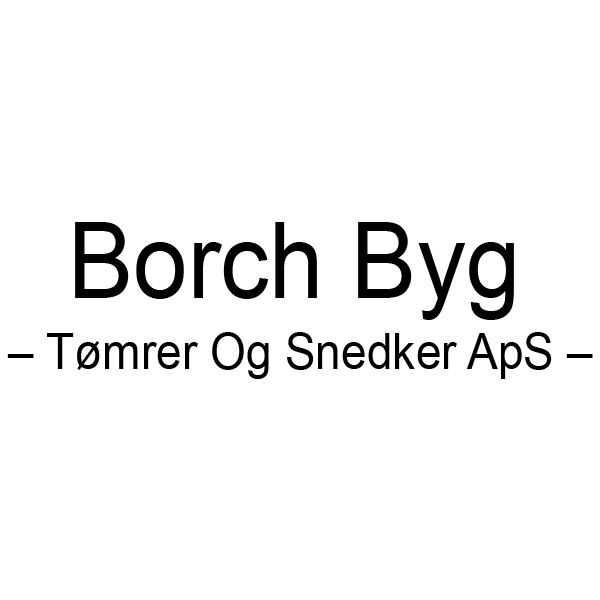 Borch Byg - Tømrer Og Snedker ApS