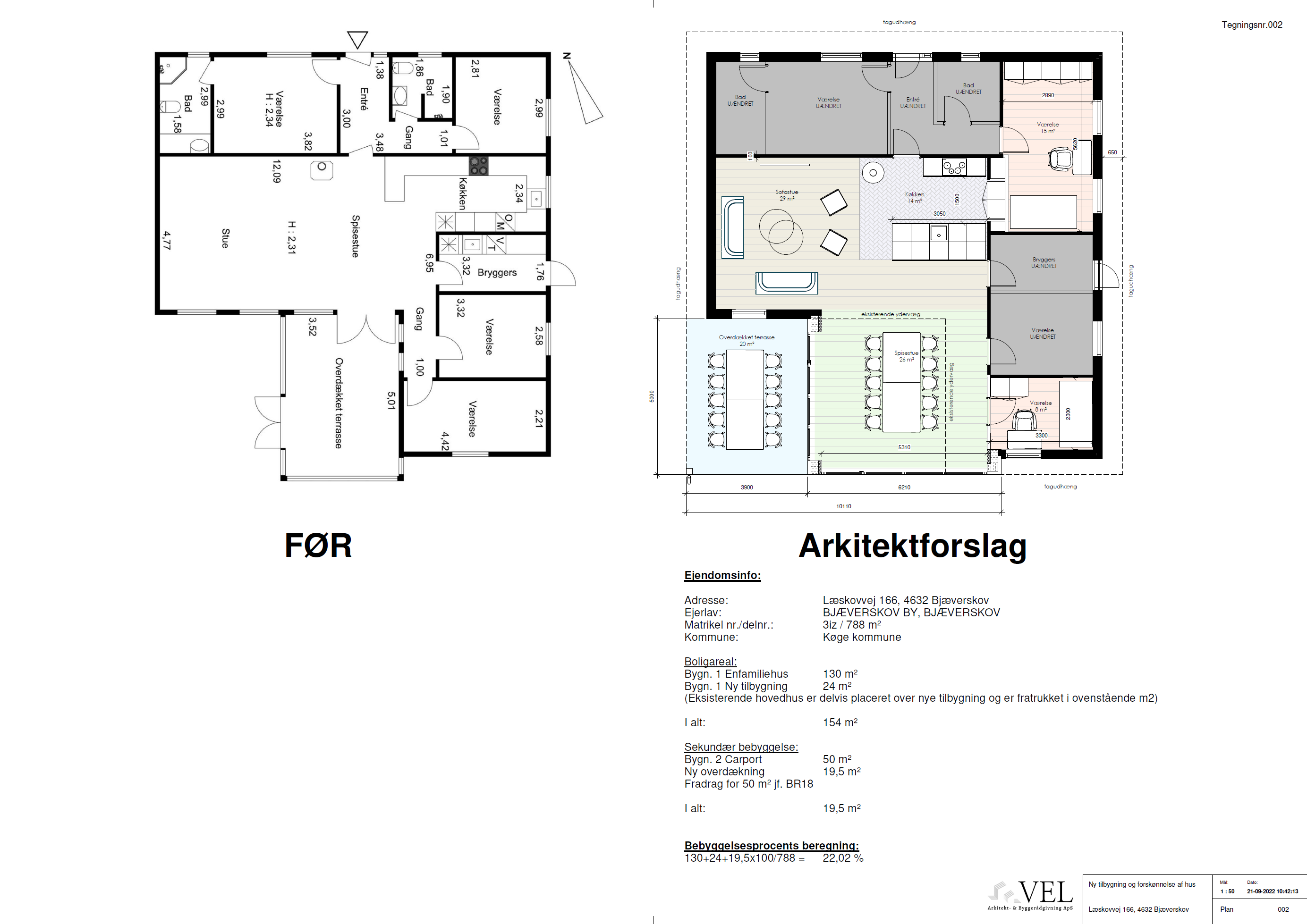 Planindretning - Arkitektforslag