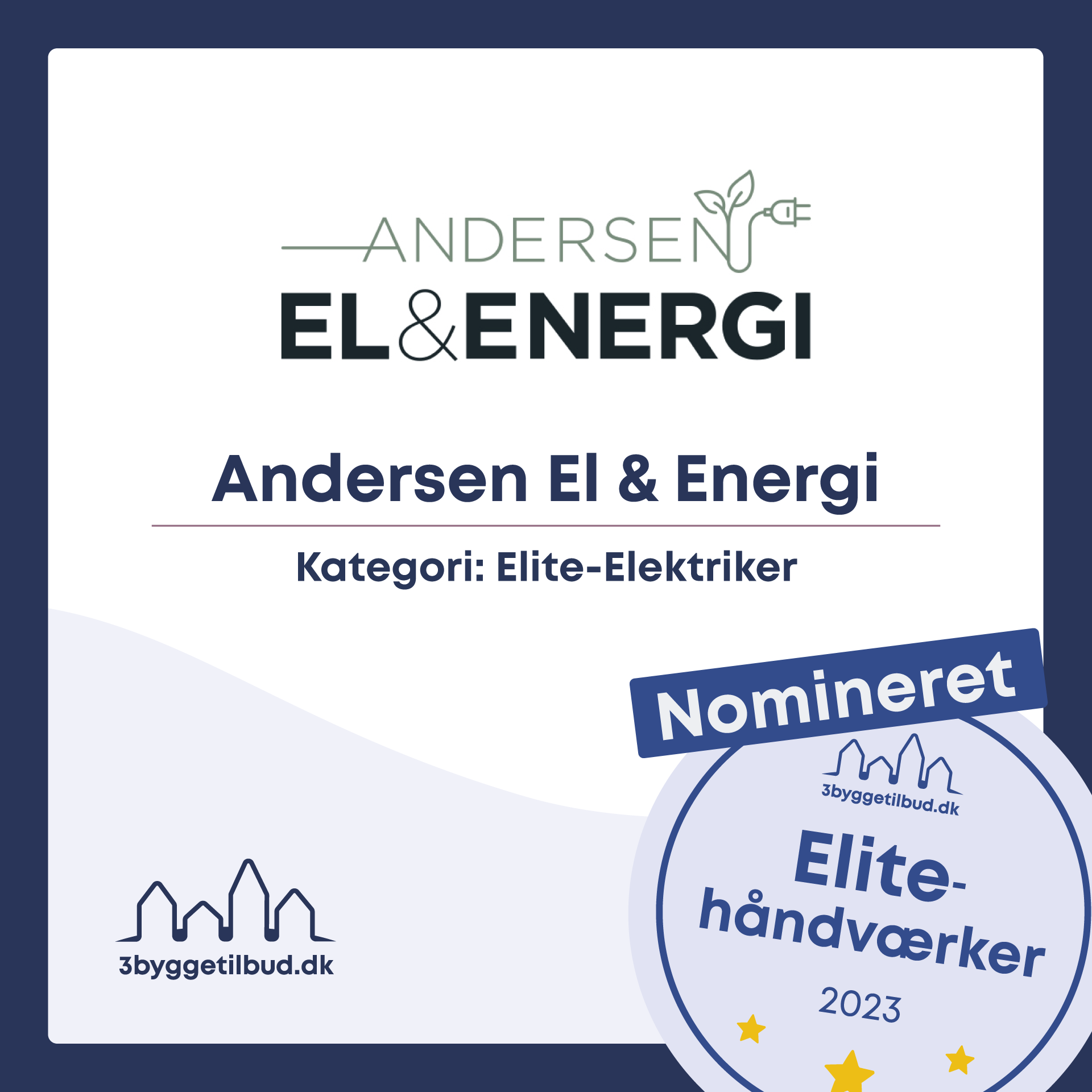 Nomineret til Elite-Elektriker 2023