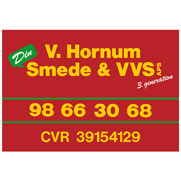 V. Hornum Smede & VVS ApS