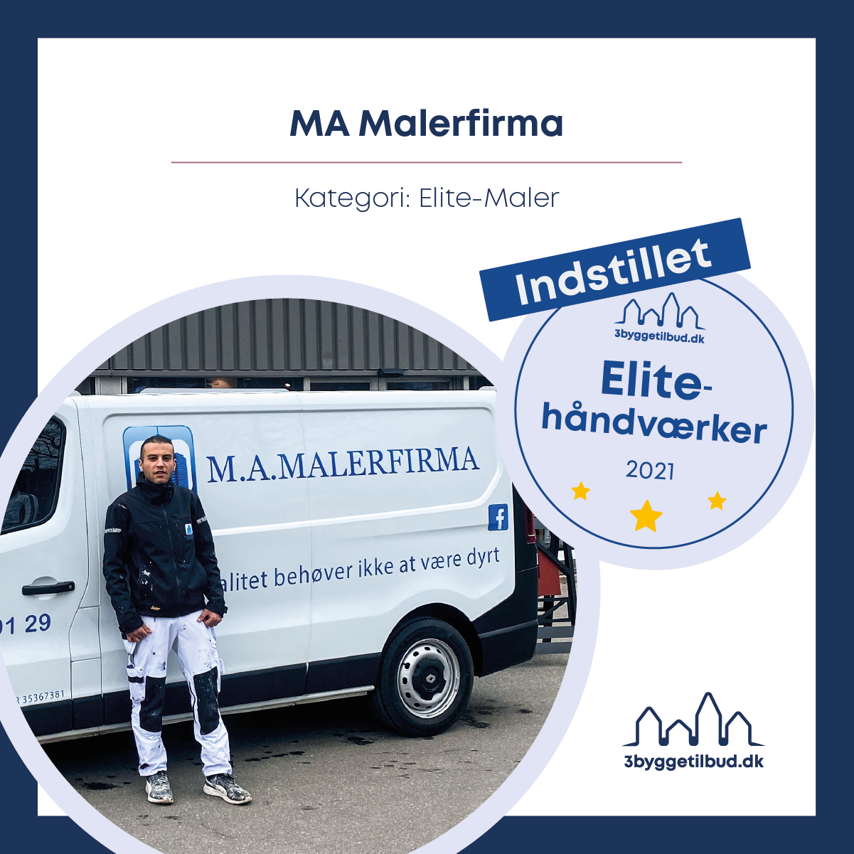 Indstillet til Elite Maler 2021