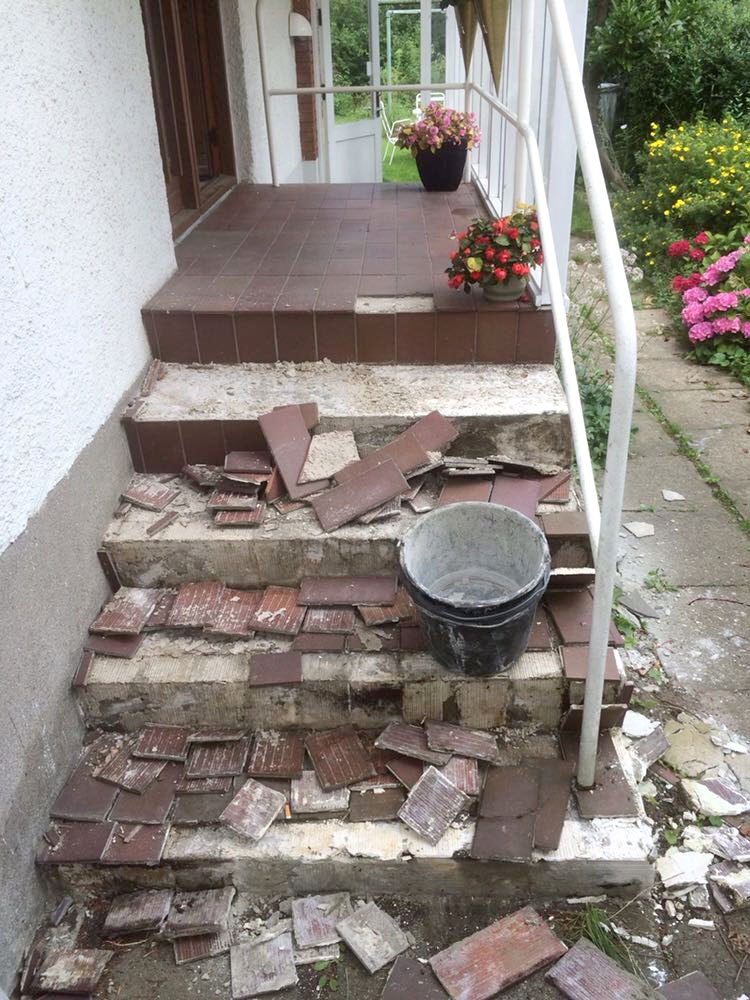 Renovering af trappe