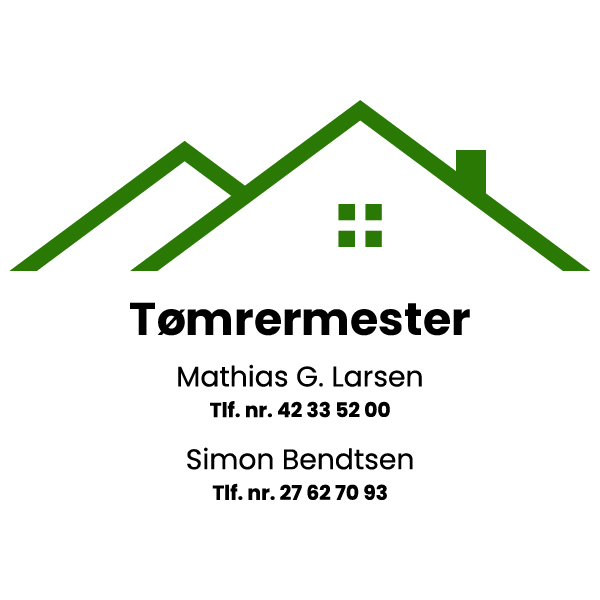Tømrermester Mathias G. Larsen