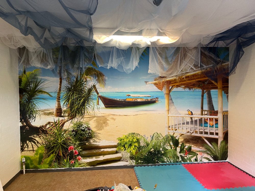 Tapet i Børneinstitution