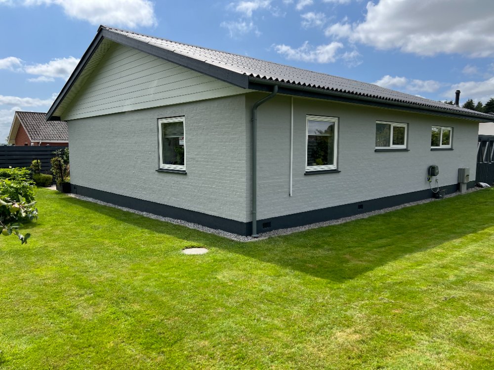 Facade hos privat kunde