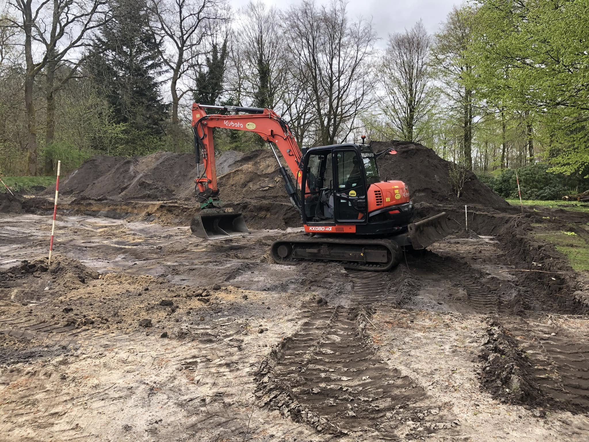 jord-, kloak-, el- og udgravningsarbejde 