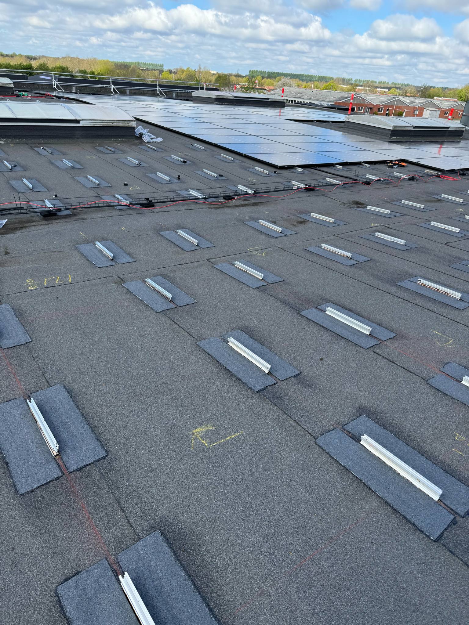 Klargøring til solceller