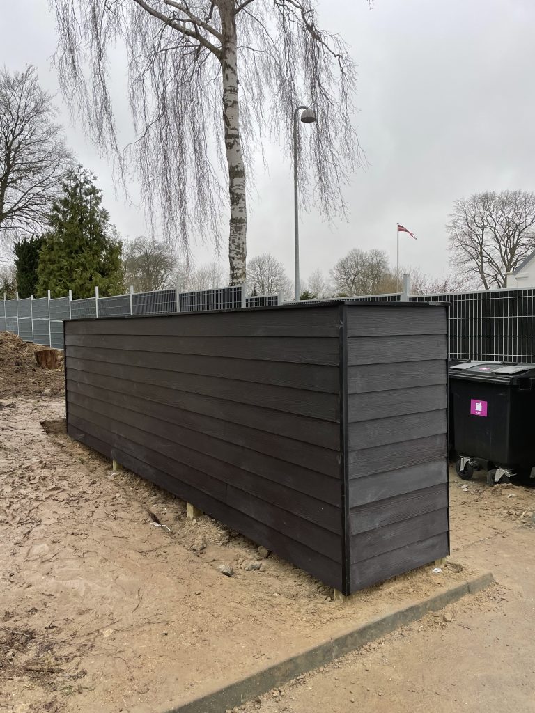 Cykelskur / brændeskur 