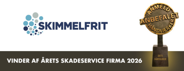 Årets Skadesservice Firma 2026 hos Anmeld Håndværker