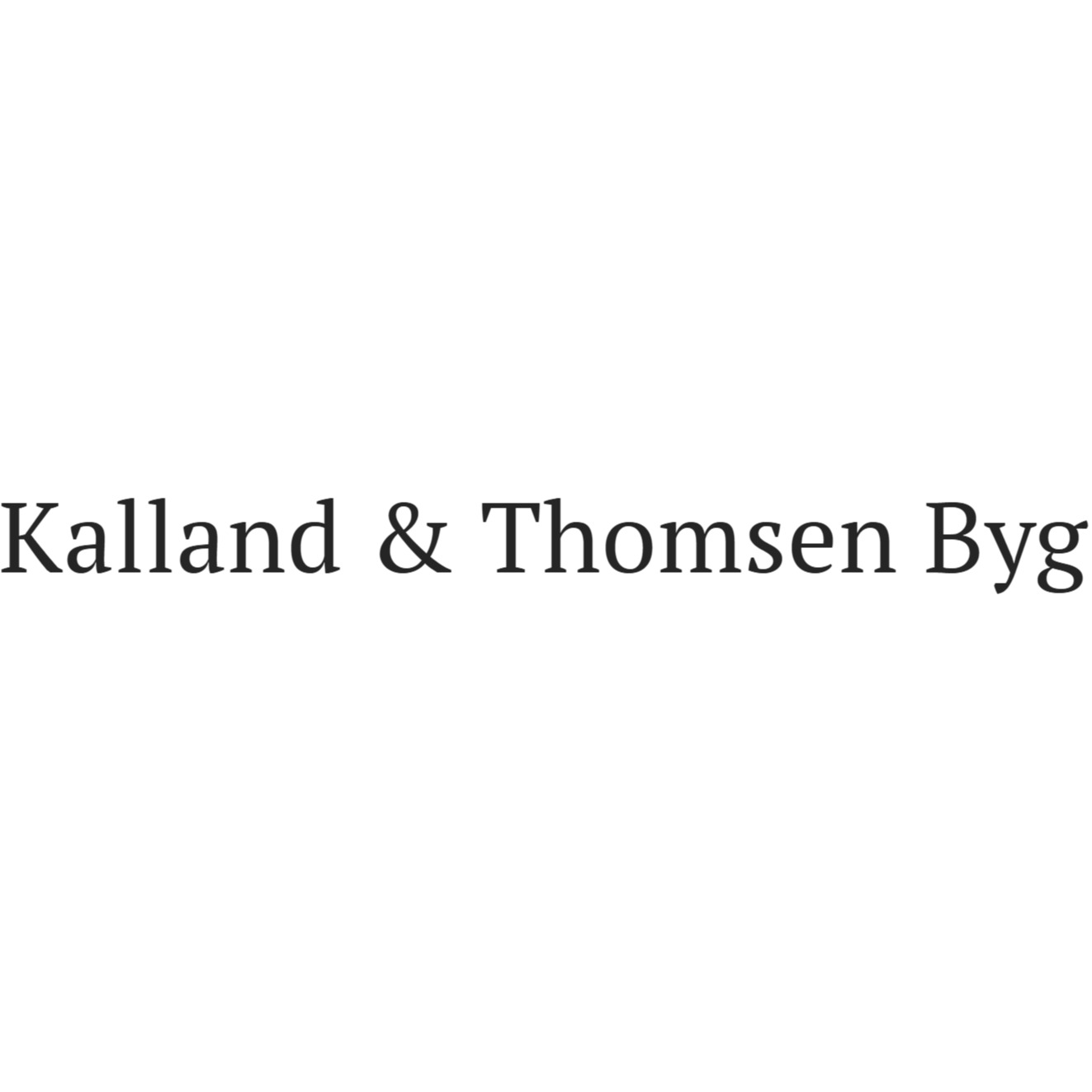 Kalland & Thomsen Byg ApS